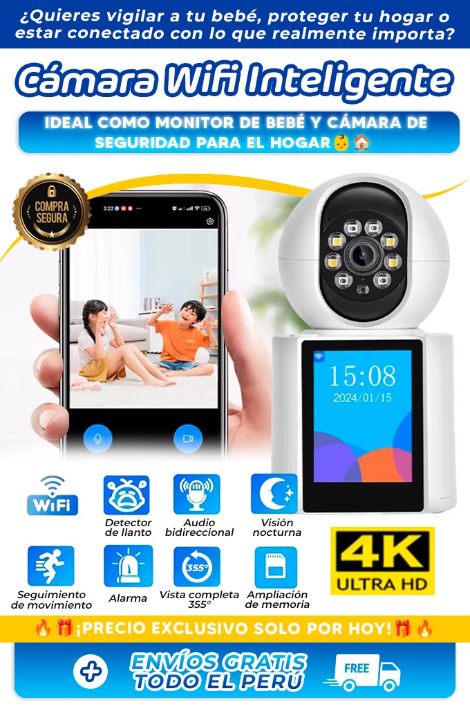 CÁMARA WIFI INTELIGENTE