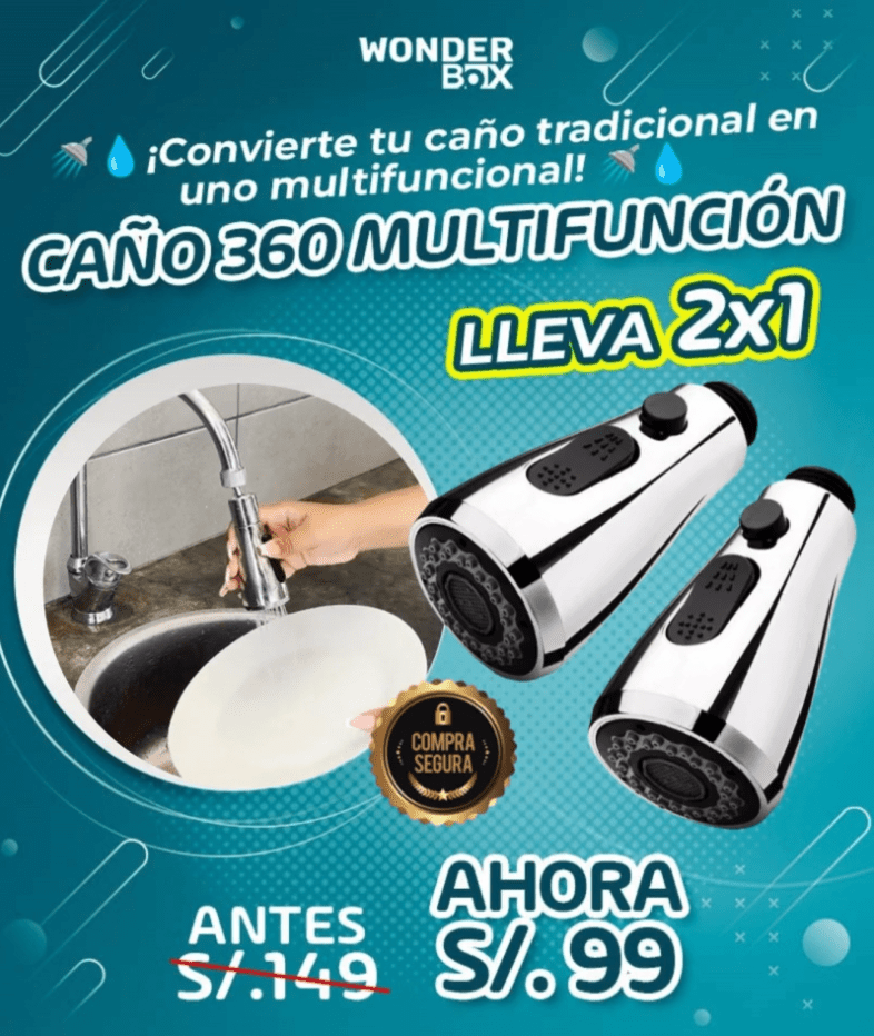 CAÑO 360 MULTIFUNCIONAL