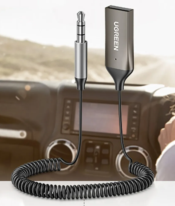Adaptador Auxiliar Bluetooth 5.3 para Auto