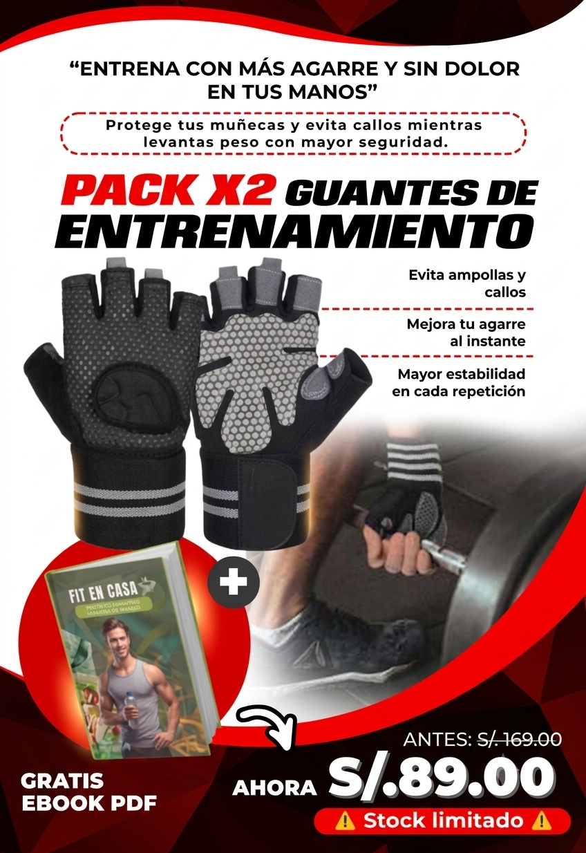 Guantes de Entrenamiento (Pack x2)