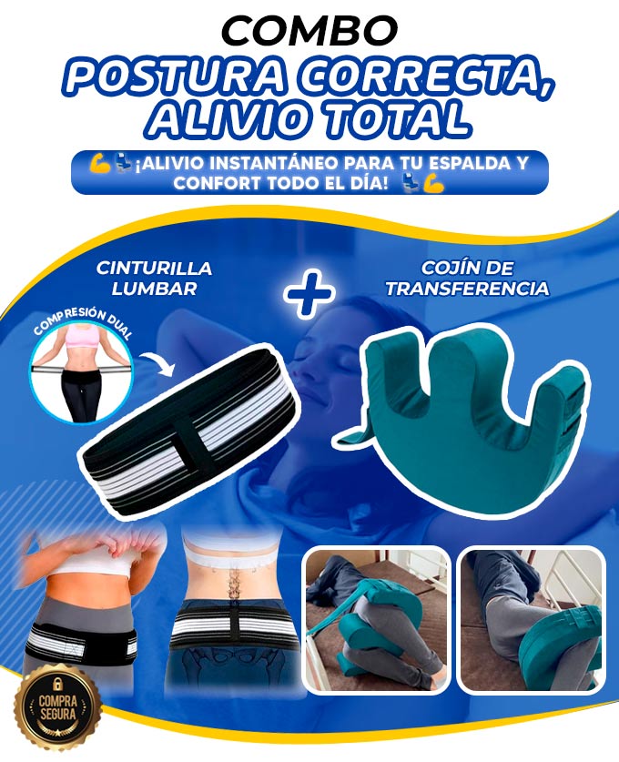 COMBO POSTURA CORRECTA, ALIVIO TOTAL