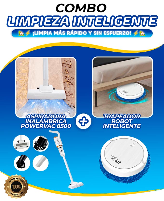 COMBO LIMPIEZA INTELIGENTE