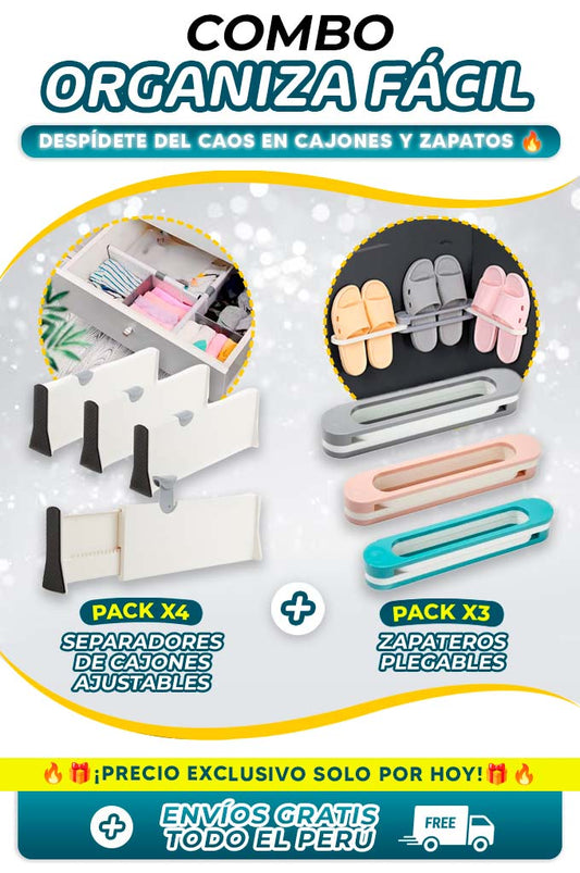 COMBO ORGANIZA FÁCIL