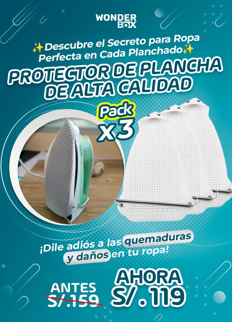 Protector De Plancha Acolchado Extra Ancho | Resistente A Altas Temperaturas | Ideal Para Planchar Ropa Sin Dañar La Prenda