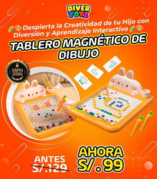 Tablero Magnético de Dibujo