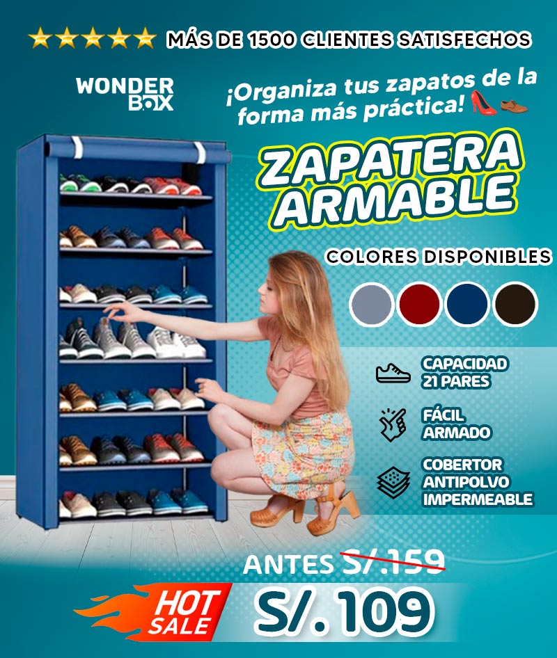 Zapatera armable