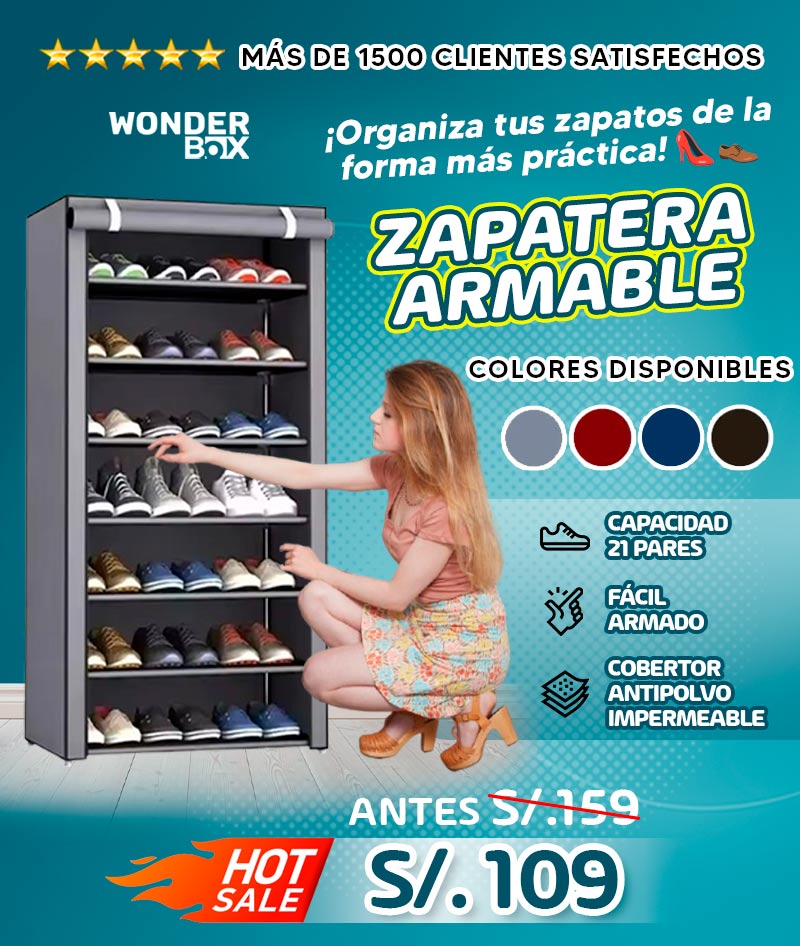 Zapatera armable