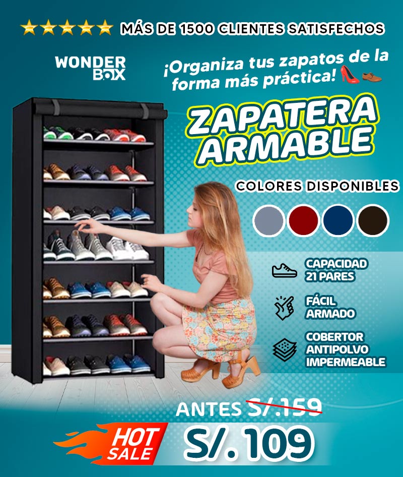 Zapatera armable