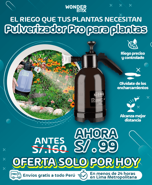 Pulverizador Pro para plantas
