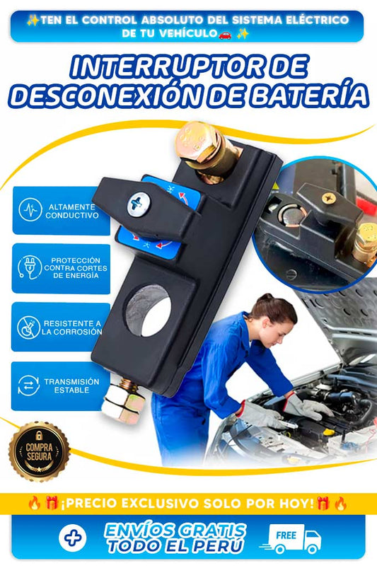 Interruptor de Desconexión de Batería