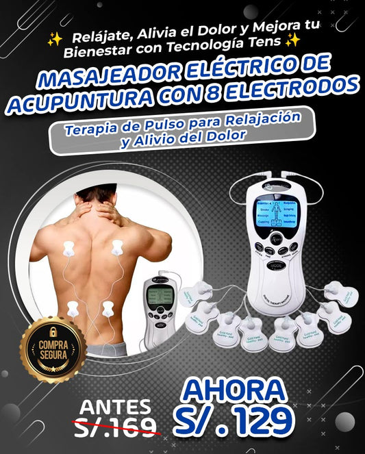 MASAJEADOR ELÉCTRICO DE ACUPUNTURA