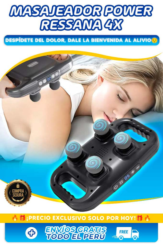 MASAJEADOR POWER RESSANA 4X