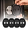 Funda protectora para cerradura de puerta de auto (Pack x4)