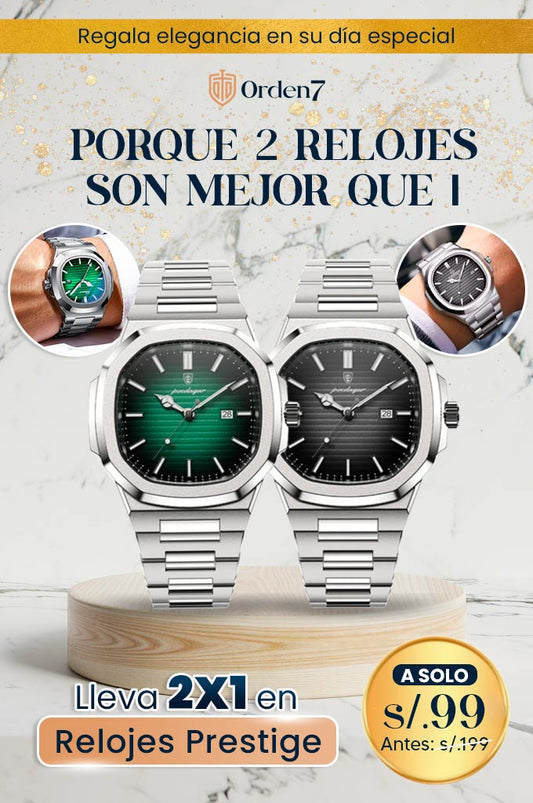 Pack x2 Relojes Orden 7® Prestige