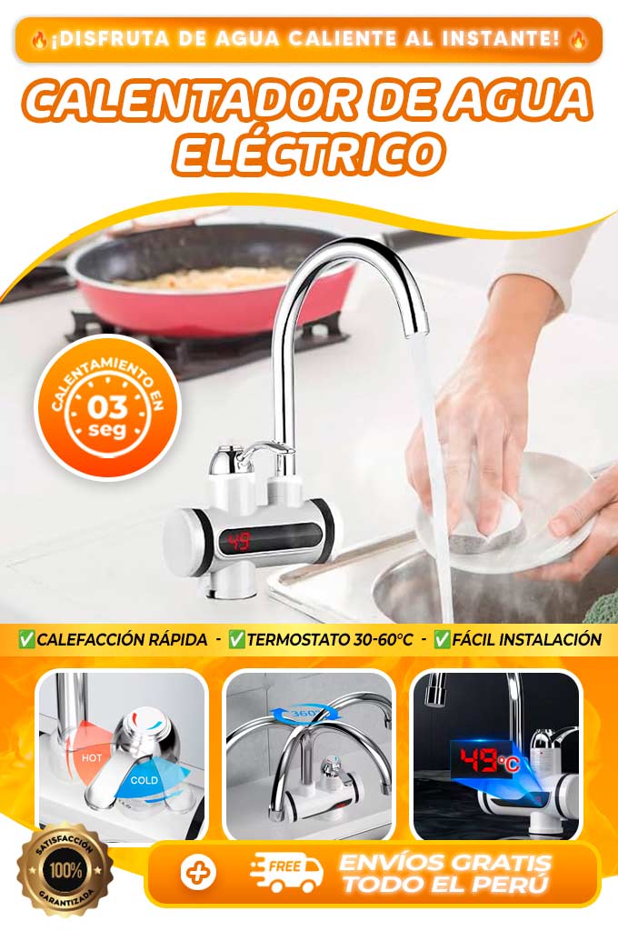 CALENTADOR DE AGUA ELÉCTRICO