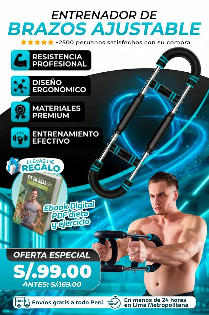 Entrenador de Brazos Ajustable