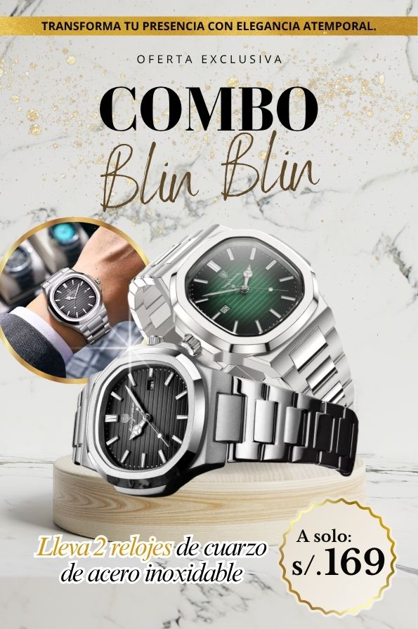 Combo Blin Blin (x2 relojes)