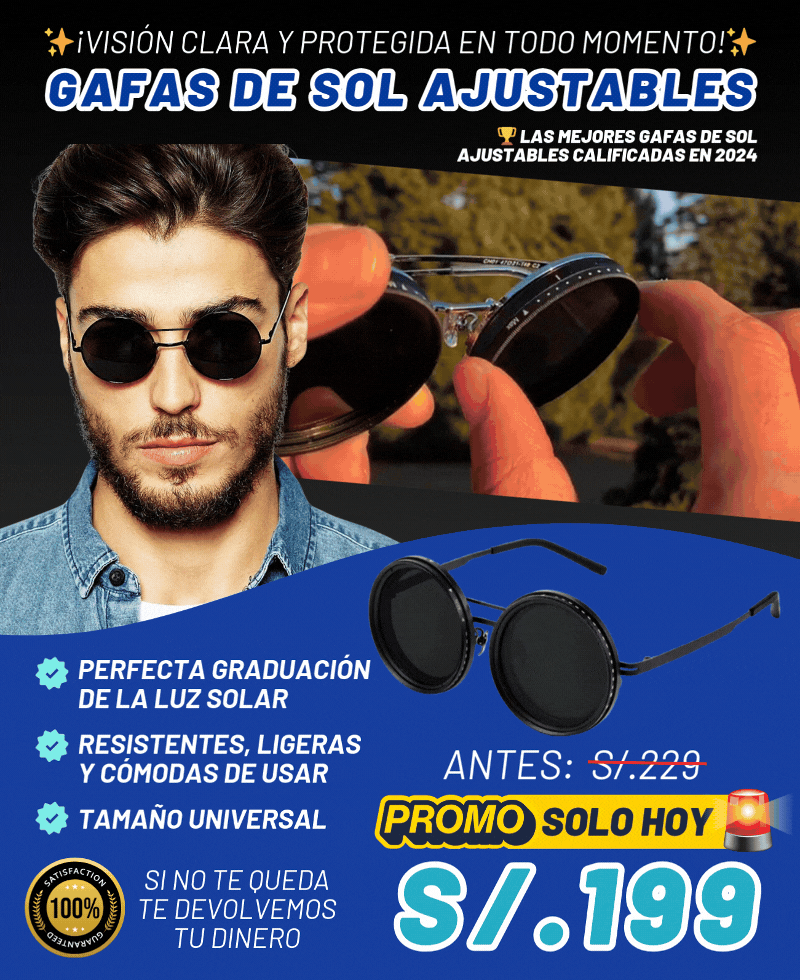 GAFAS DE SOL AJUSTABLES