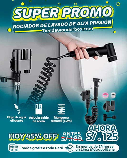 Rociador Lavado de Alta Presión